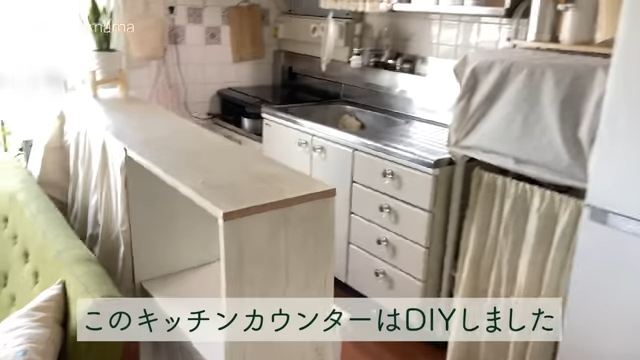 キッチンカウンターをDIY