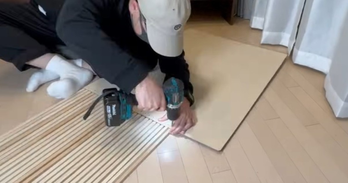 パパが娘の部屋を本気DIYしたら……　センスの良い海外風インテリアに「こんなにセンスの良いお父さんがいたら最高!!」「さすがですね」（1/2） | リフォーム・リノベーション・DIY ねとらぼ