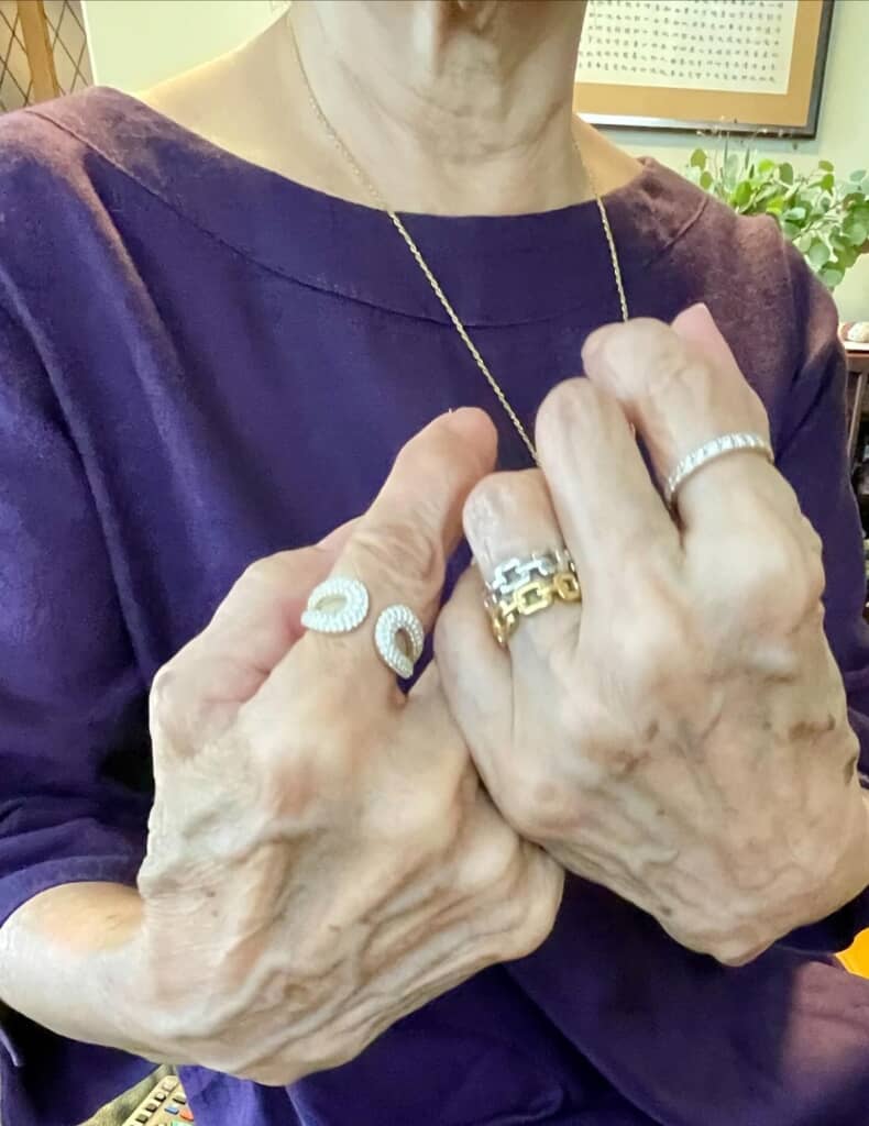 以前に投稿した母の写真