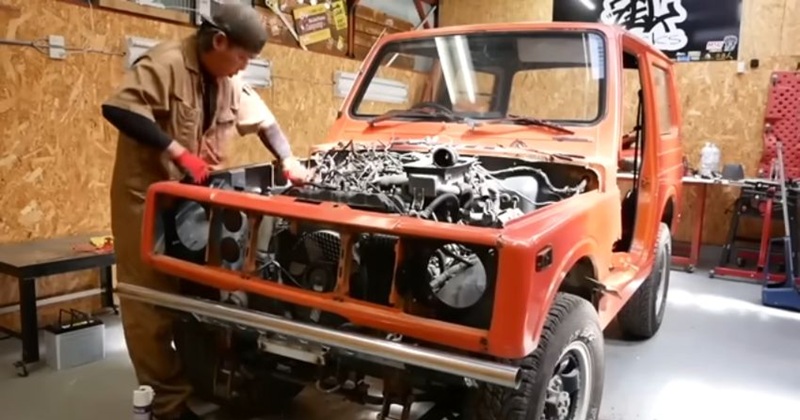 10万円で買った“平成6年式ジムニー”、本気の修復で2年後……　「これは本当に凄い」ロマンあふれる完成形に「心底尊敬」（1/3） | 車 ねとらぼ