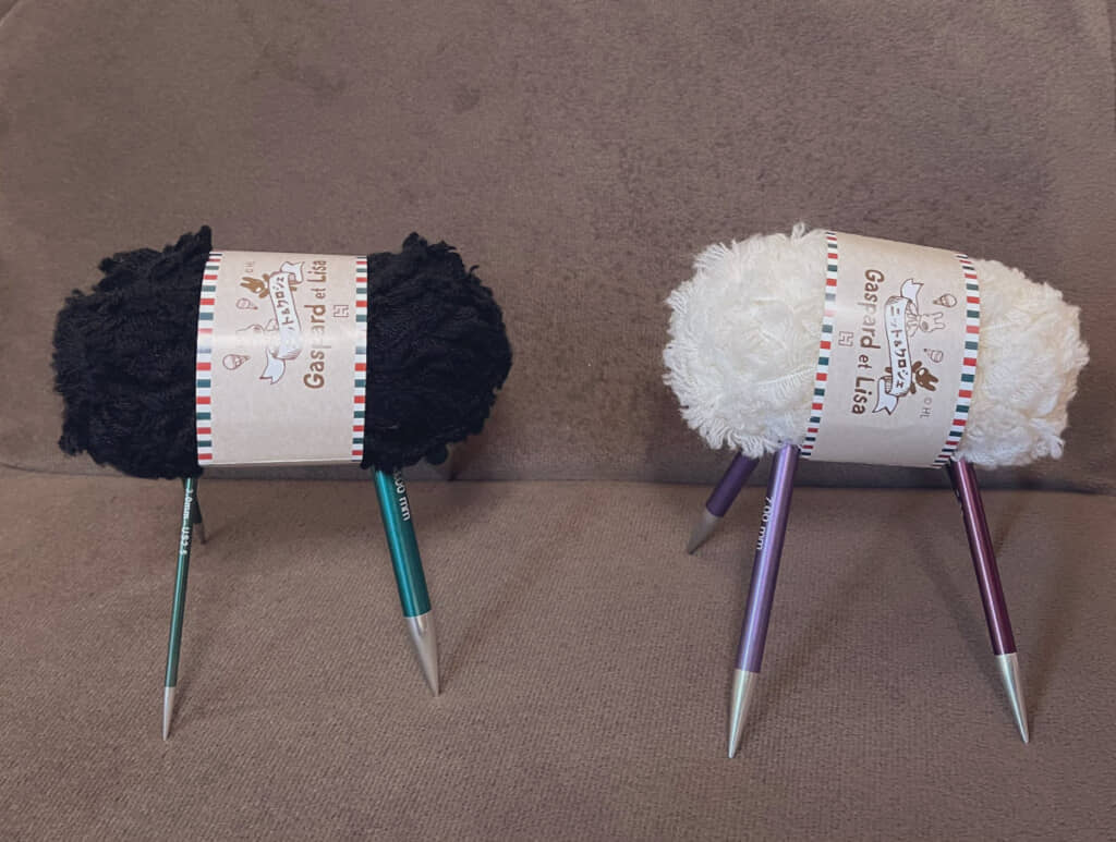 毛糸製の精霊馬