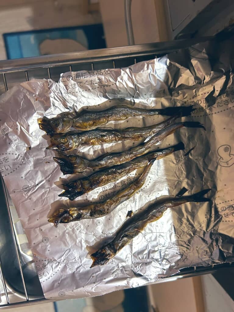 いつのものとも知れないししゃも