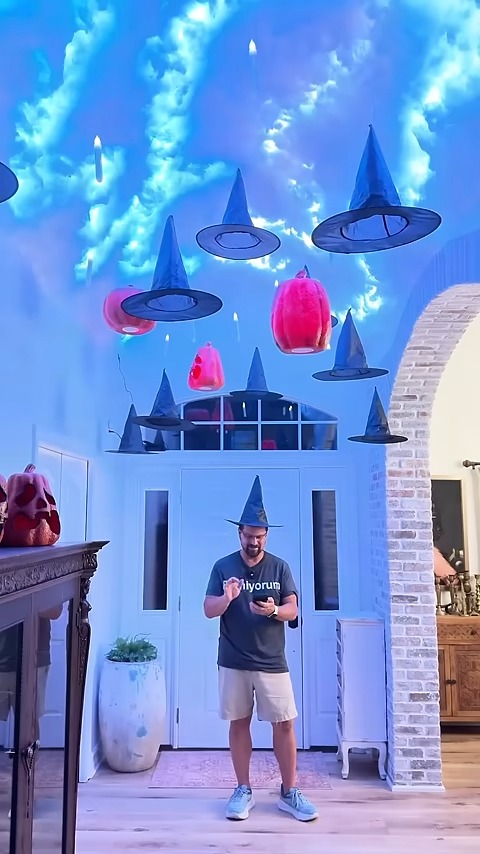 明るめのハロウィーン仕様に様変わり