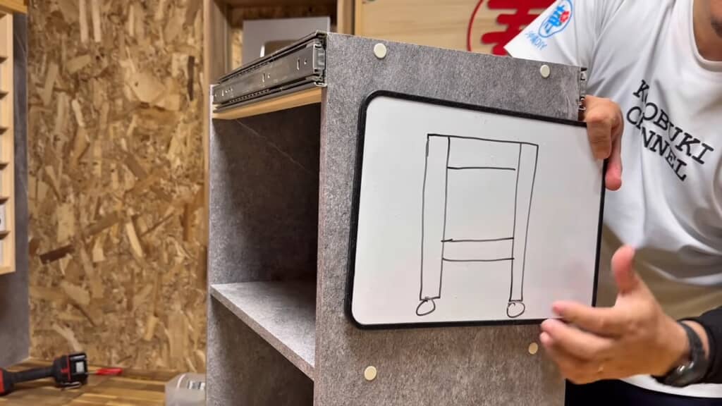 可動式の脚のアイデア