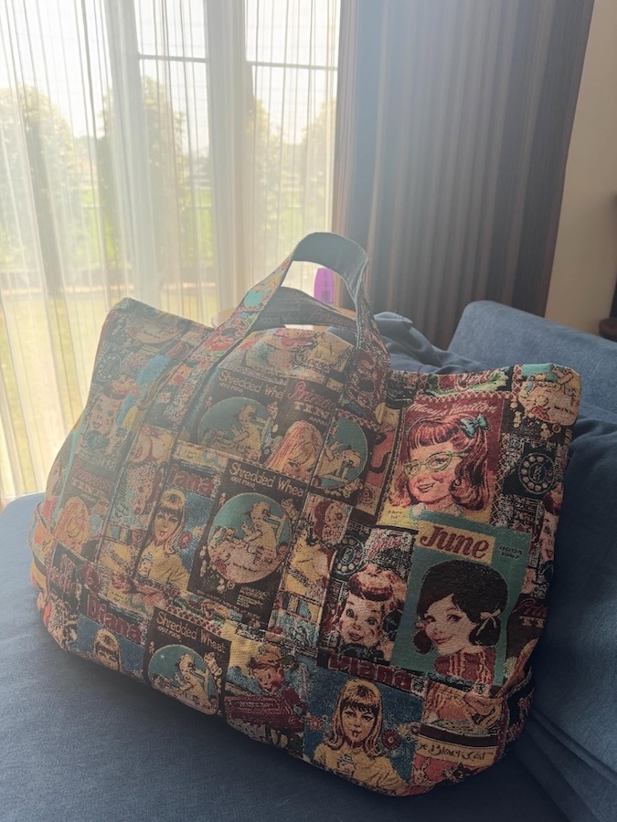 ヴィンテージ感あふれるおしゃれバッグに変身