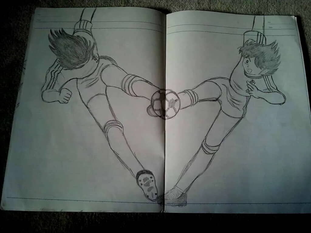 『キャプテン翼』のツインシュート!?