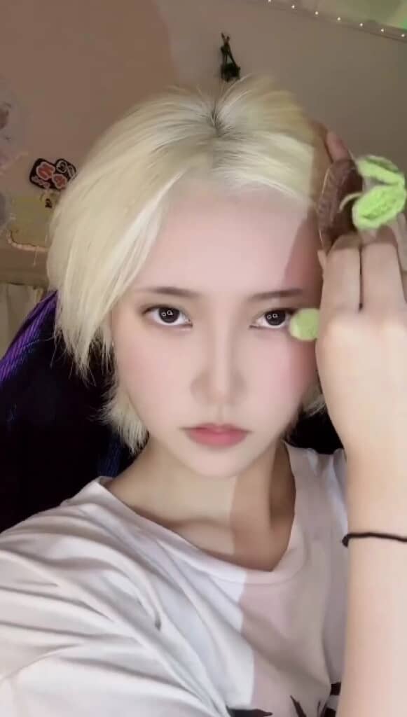 メイク前（ビフォー）