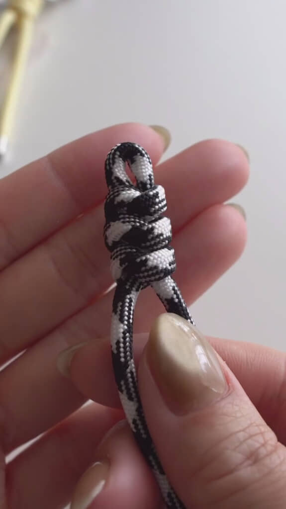 3回ほど結ぶときれいな状態に