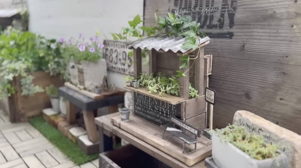 既存のプランター群とも調和
