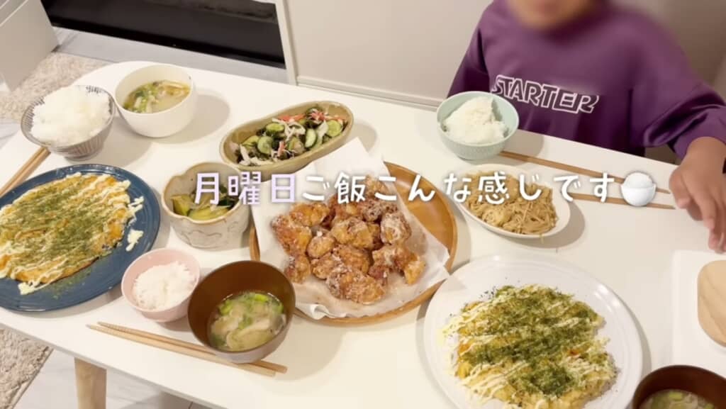 月曜日の晩ごはん