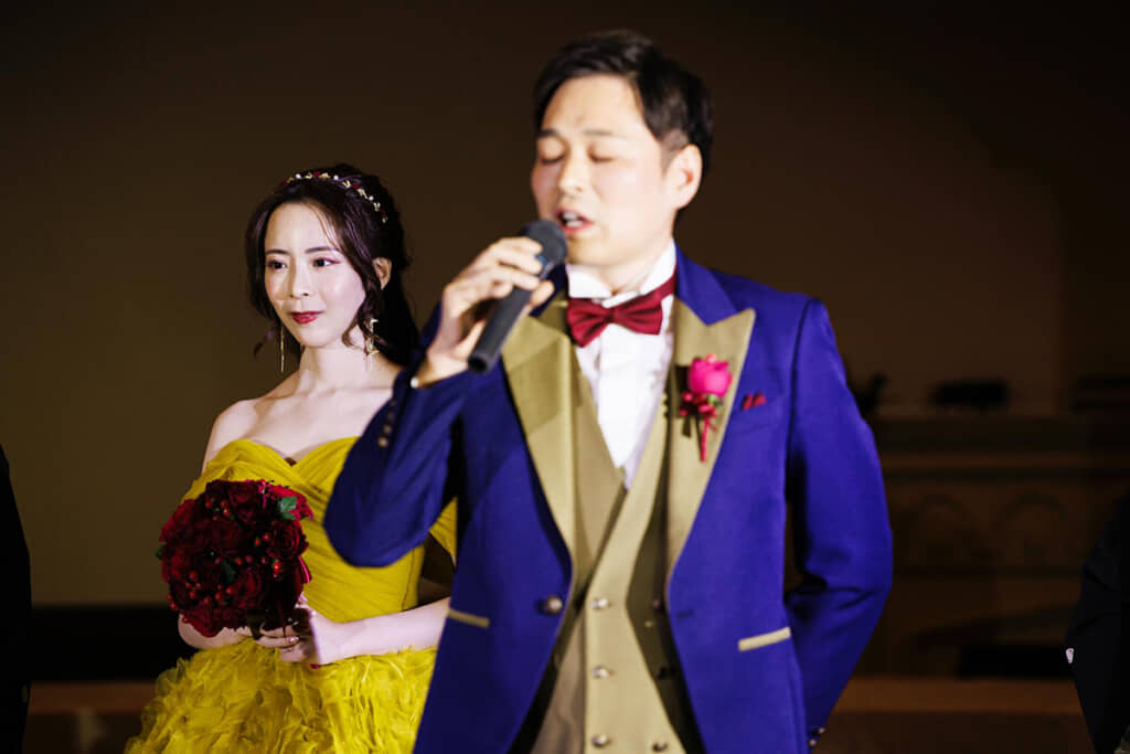 ビーストの燕尾服と同じカラーリング