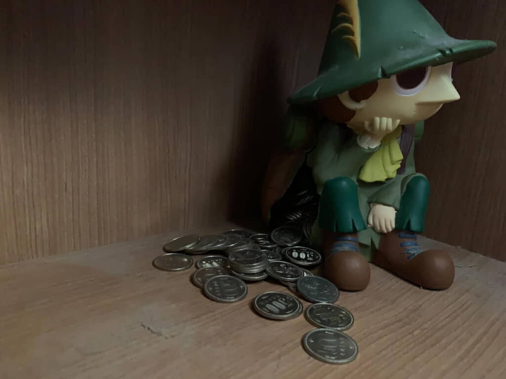 脇腹がパックリいったスナフキン