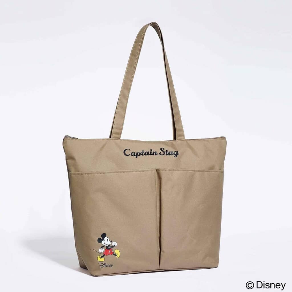 キャプテンスタッグ×ミッキーマウスのトートバッグ