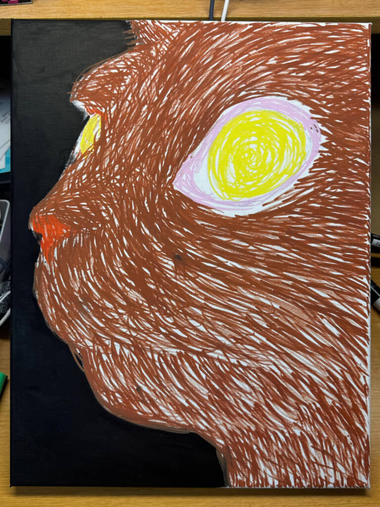 背景や線がより濃くなった3枚目