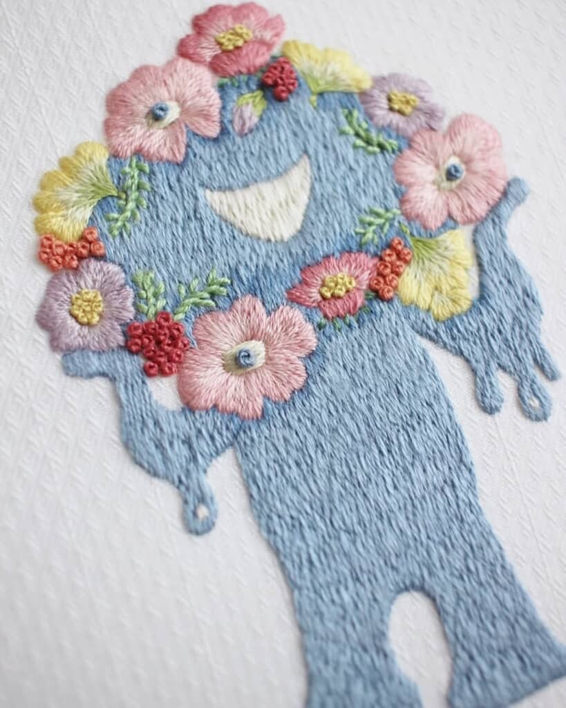 細胞がお花になったオシャレすぎる仕上がりに！