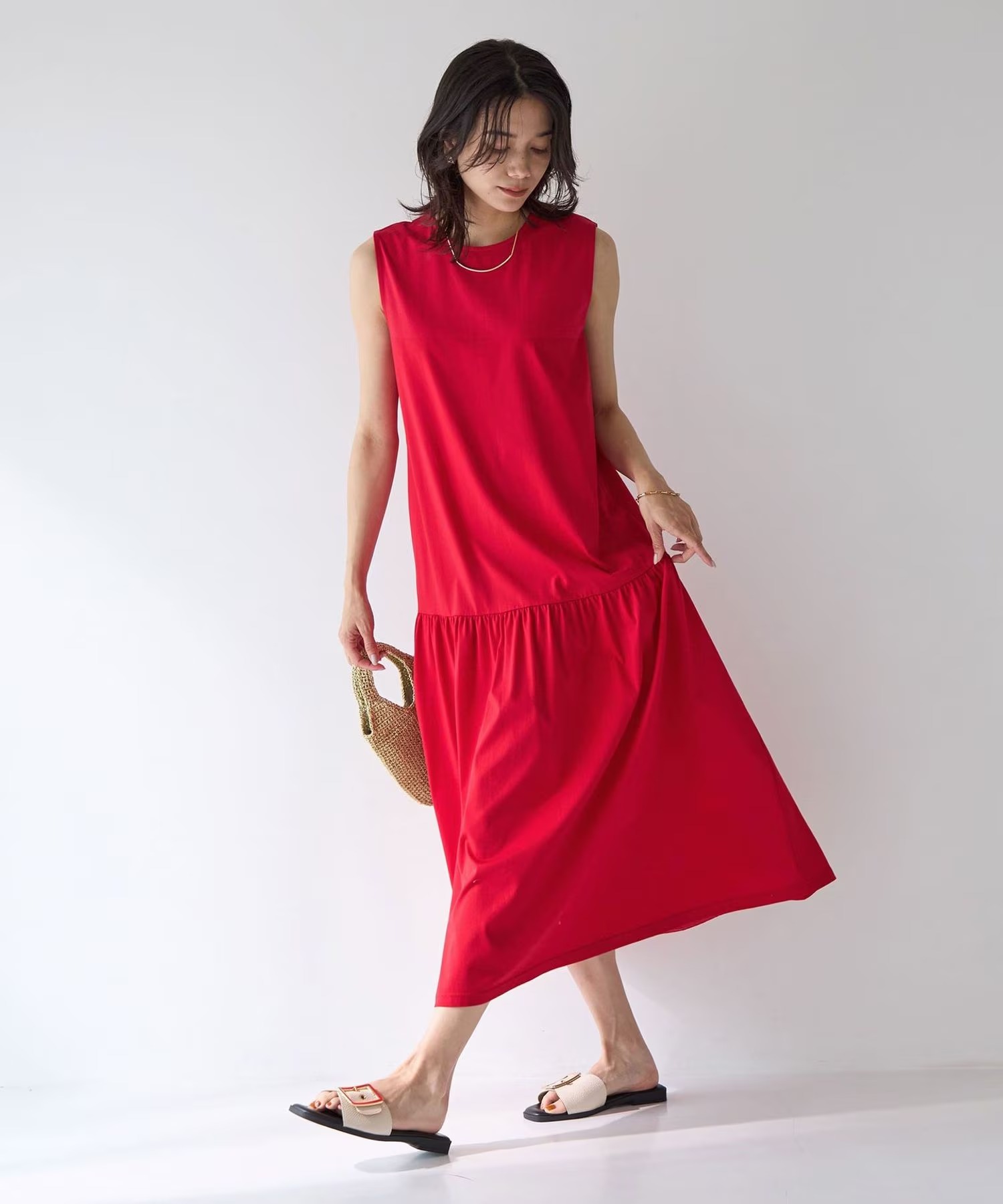 新品！グリーンレーベルリラクシング　シンプルリフトワンピース 新品！グリーンレーベルリラクシング シンプルリフトワンピース