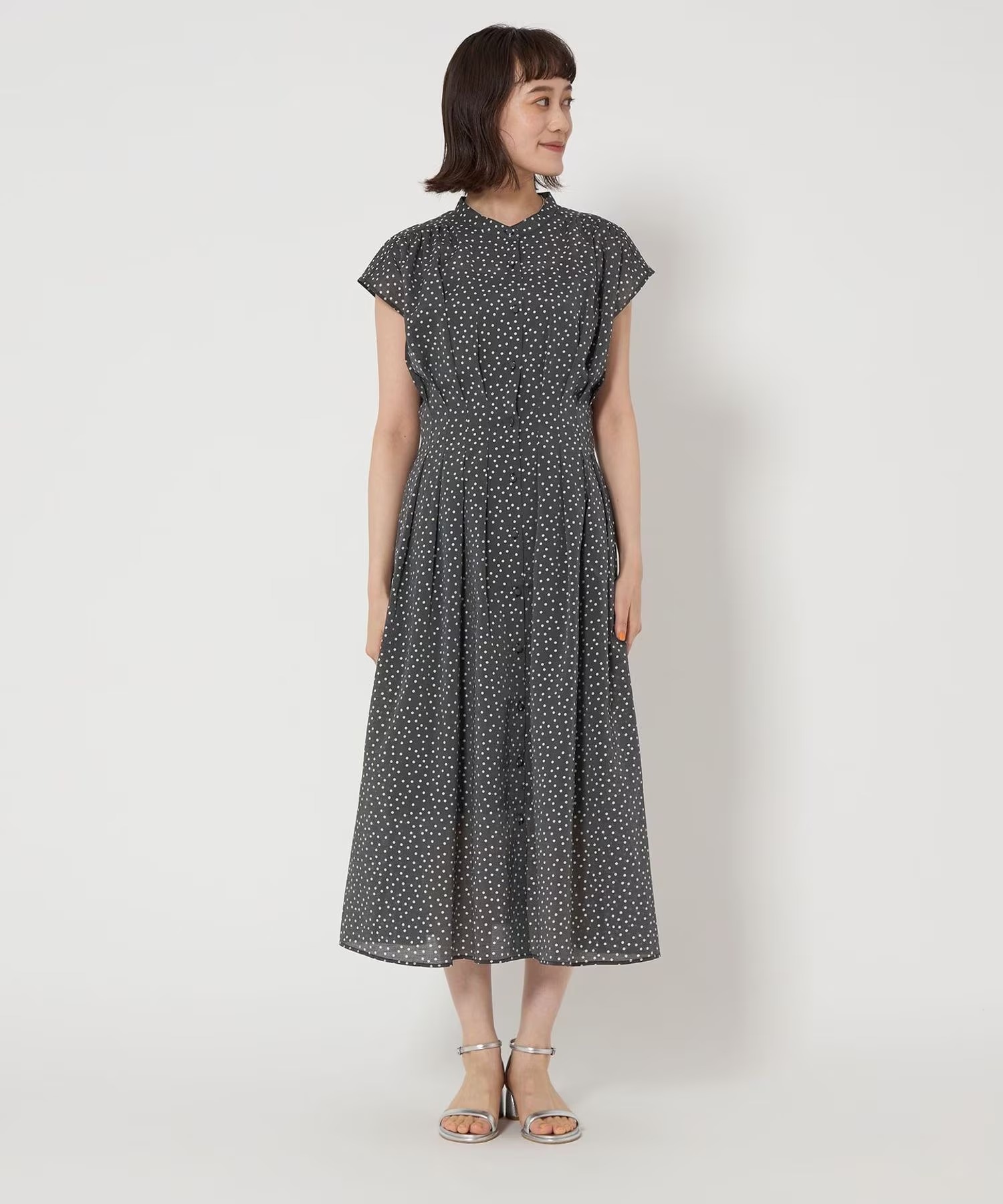 新品！グリーンレーベルリラクシング　シンプルリフトワンピース セール】［size SHORT/TALLあり］シンプルリフトワンピース -UV