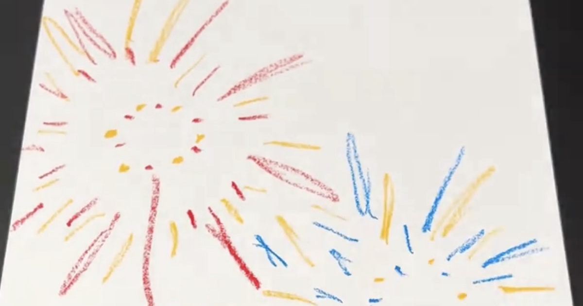 初心者「花火は線いっぱい描いておけば完成でしょ！」→絵の先生がちゃんと描いたら……　“段違いのクオリティー”になるコツが目からウロコ（1/2） | 絵画 ねとらぼ