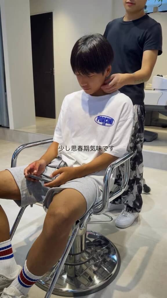 思春期の弟くんが来店