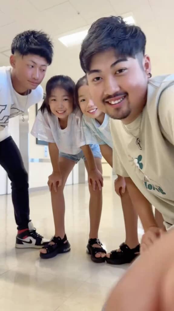 現在の4人きょうだい