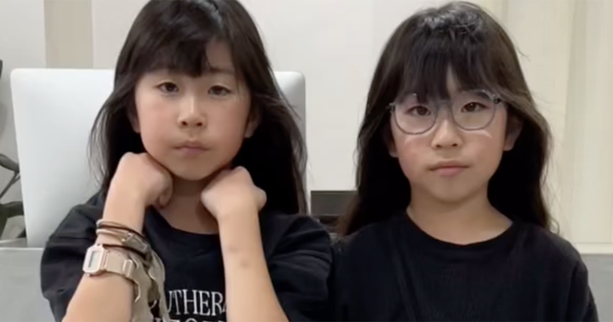 超ロングヘアの双子姉妹 → パパがバッサリ切ったら……　15万再生の“驚きのビフォーアフター”に「しっかり届くと思うよ」（1/2） | 美容 ねとらぼ