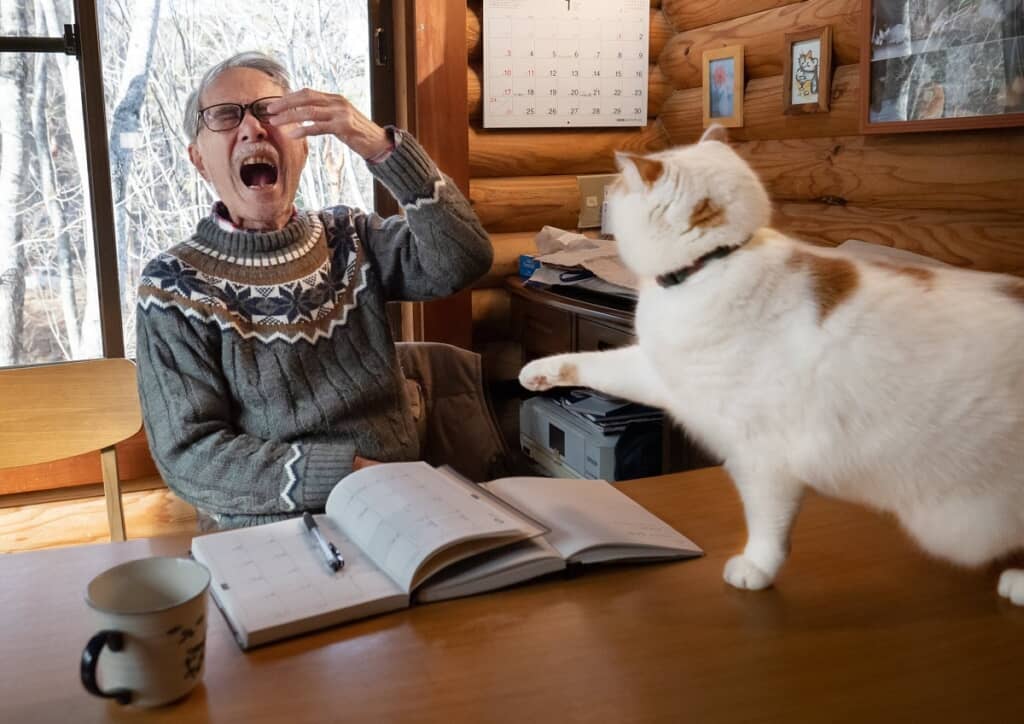 お父さんが大変な目に