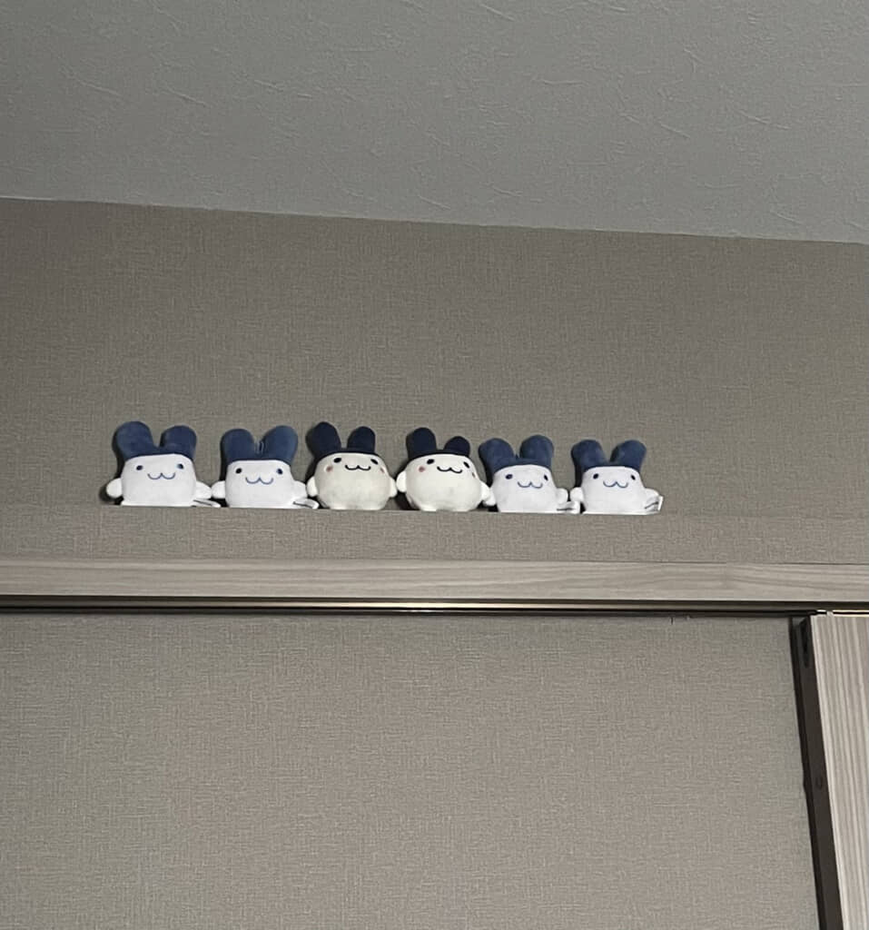 推しのぬいぐるみが勢ぞろい。でも、これはほんの序章