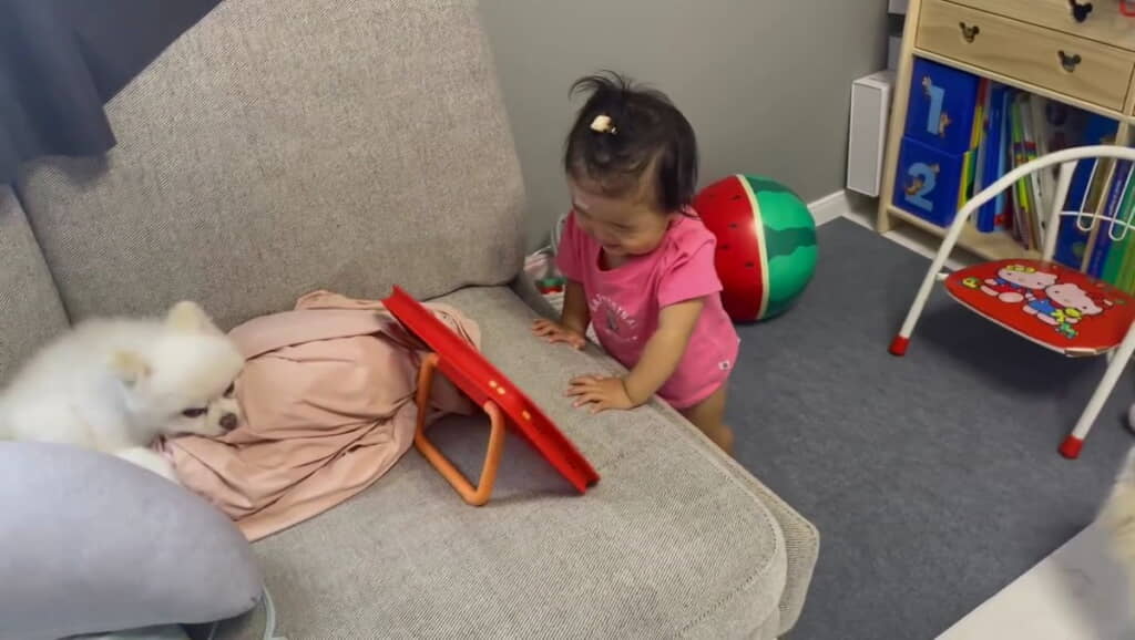 ニコニコしてますね