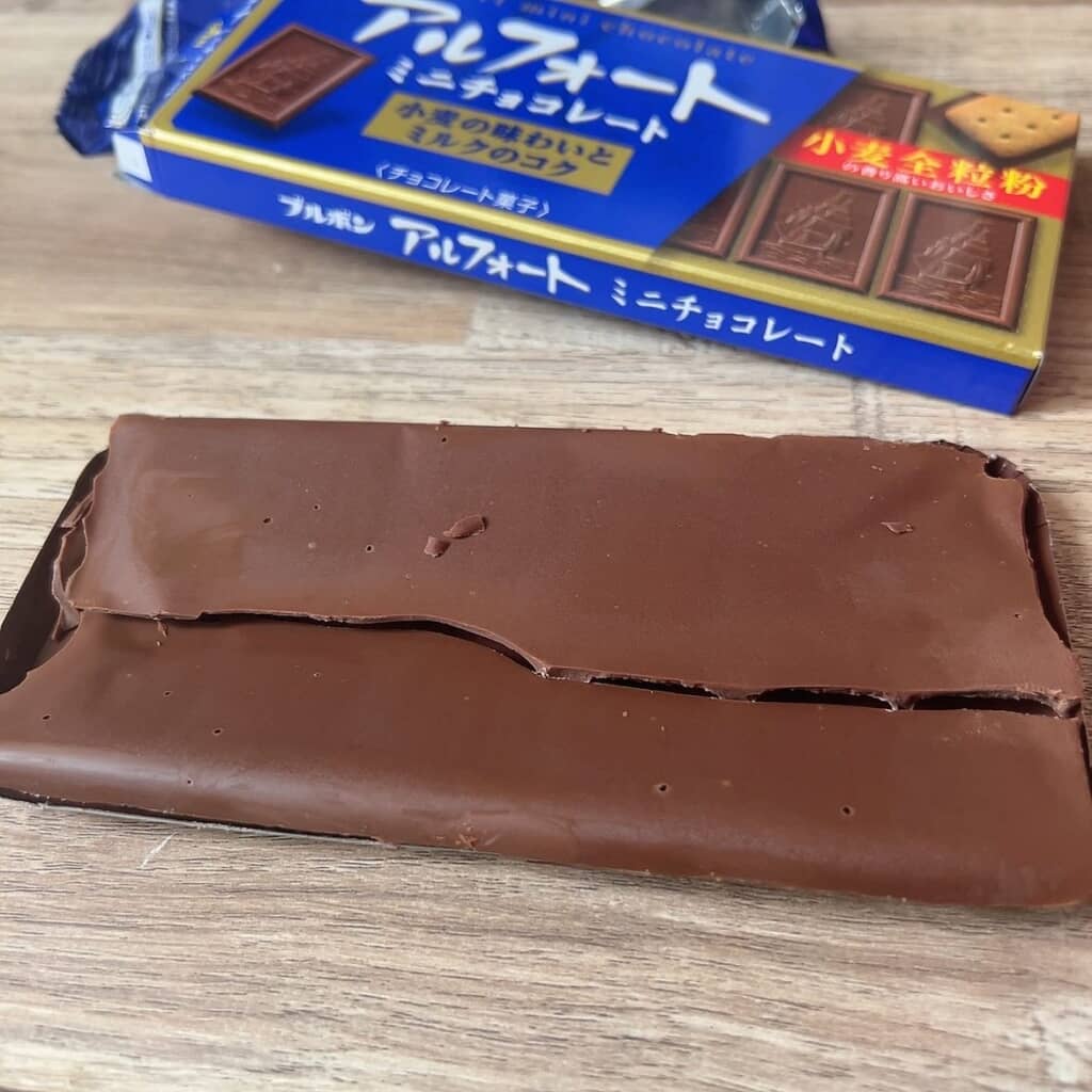 溶けたアルフォート