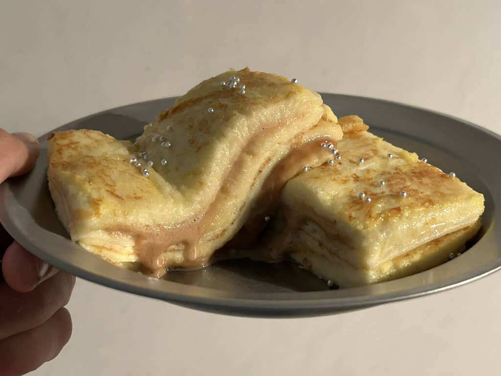 ランチパックでフレンチトースト