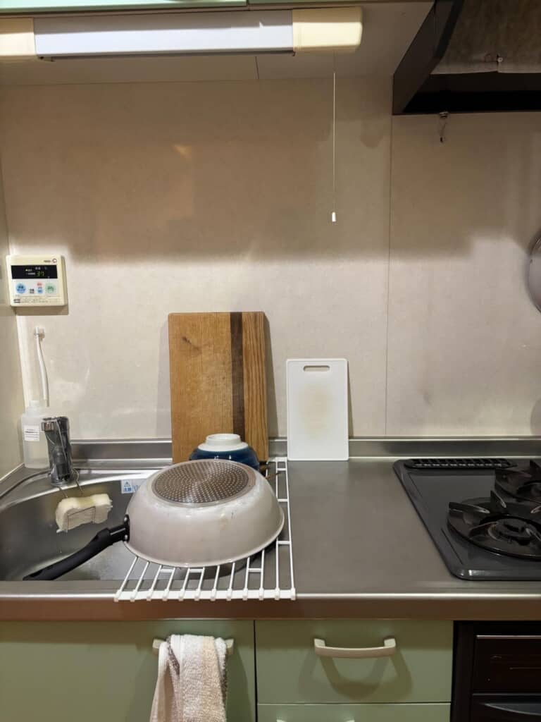 作業しやすいキッチンに戻りました