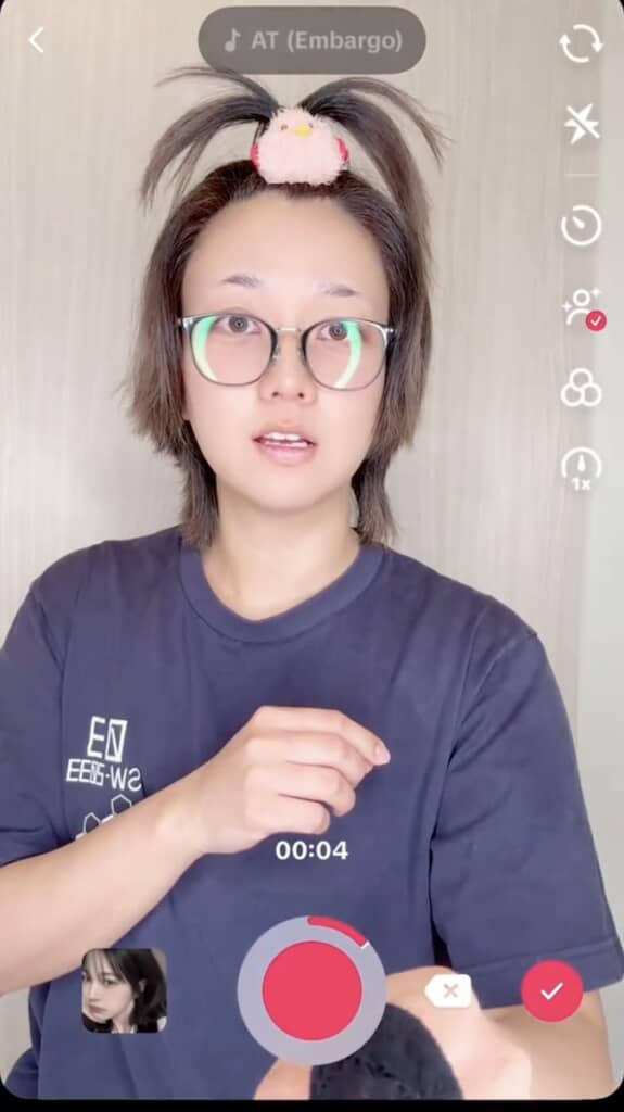 コスプレ前のうめさん