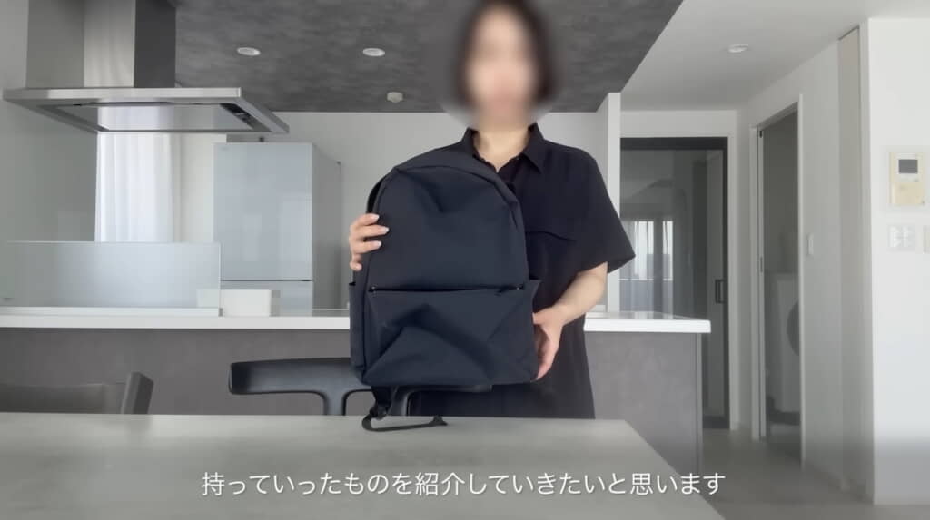 1泊2日旅の荷物を紹介
