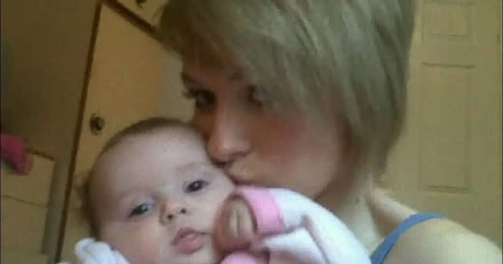 当時17歳だったPerriさんと娘