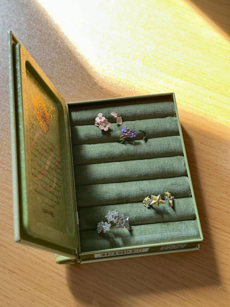 おしゃれなアクセサリーケースが完成！