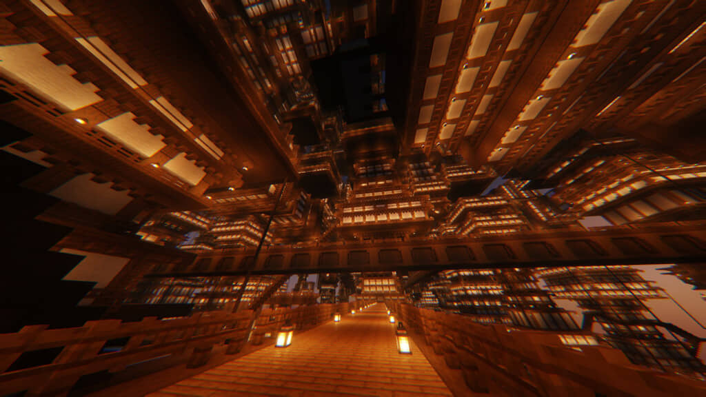 マインクラフトで『鬼滅の刃』の無限城を再現