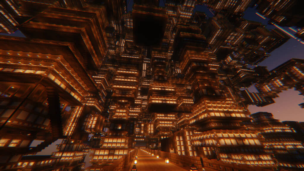 マインクラフトで『鬼滅の刃』の無限城を再現