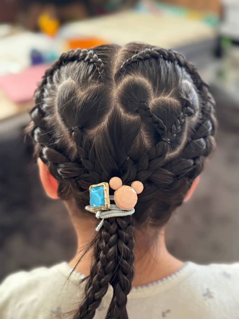 ふたつの絵柄のパターンも