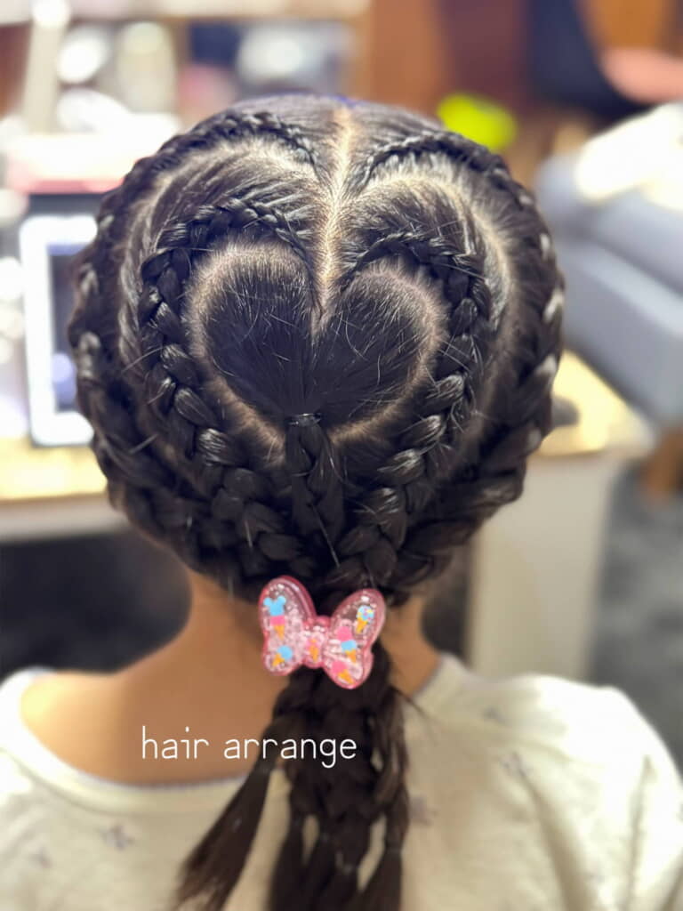 シンプルにハートだけでもかわいい