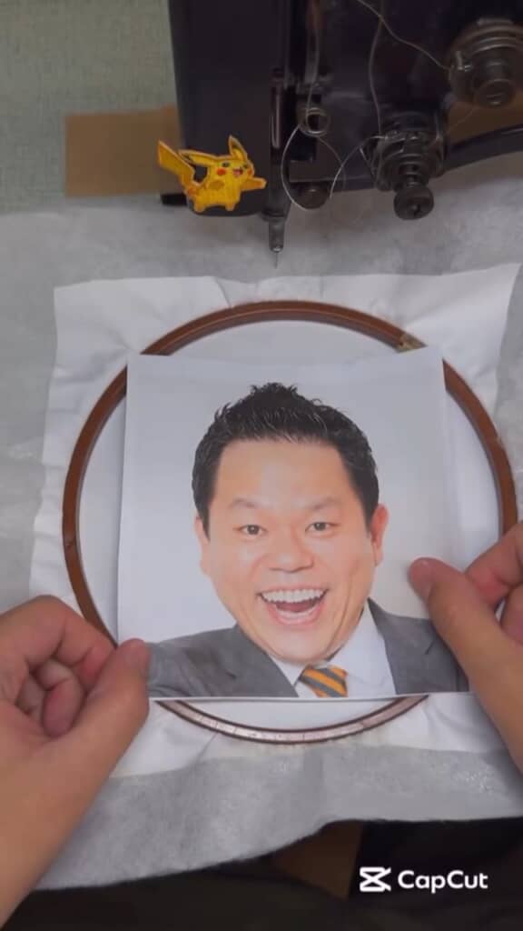 刺しゅうするのはダイアン津田さん!?