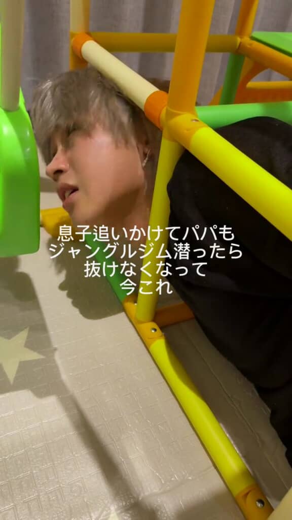 苦しそうなパパに……