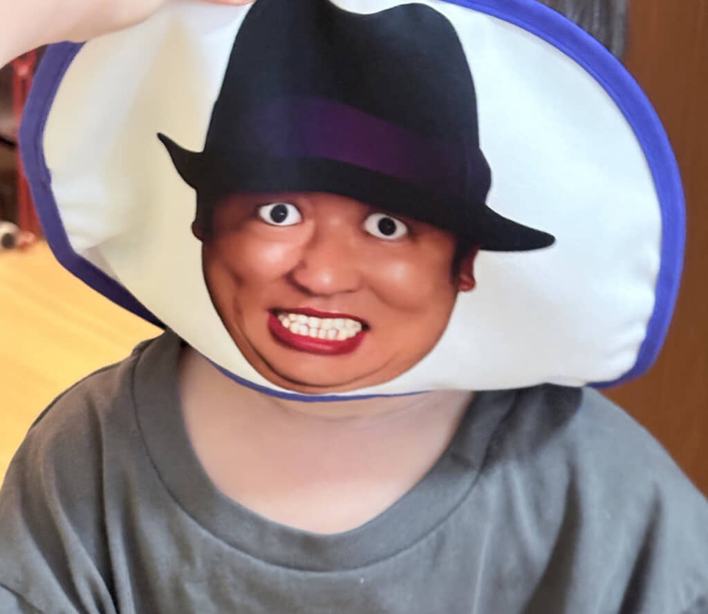 喪黒福造に変身！