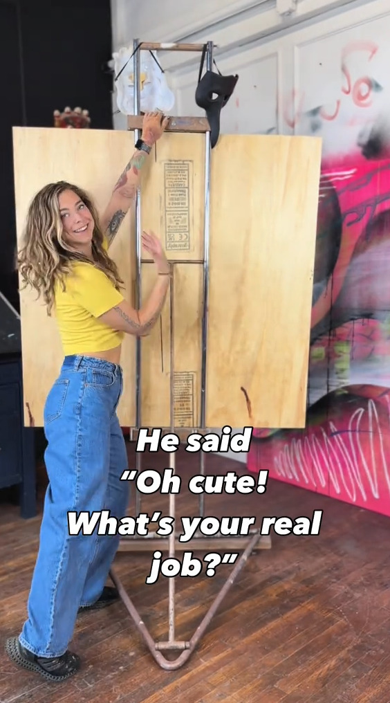 画家のMandi Caskeyさん