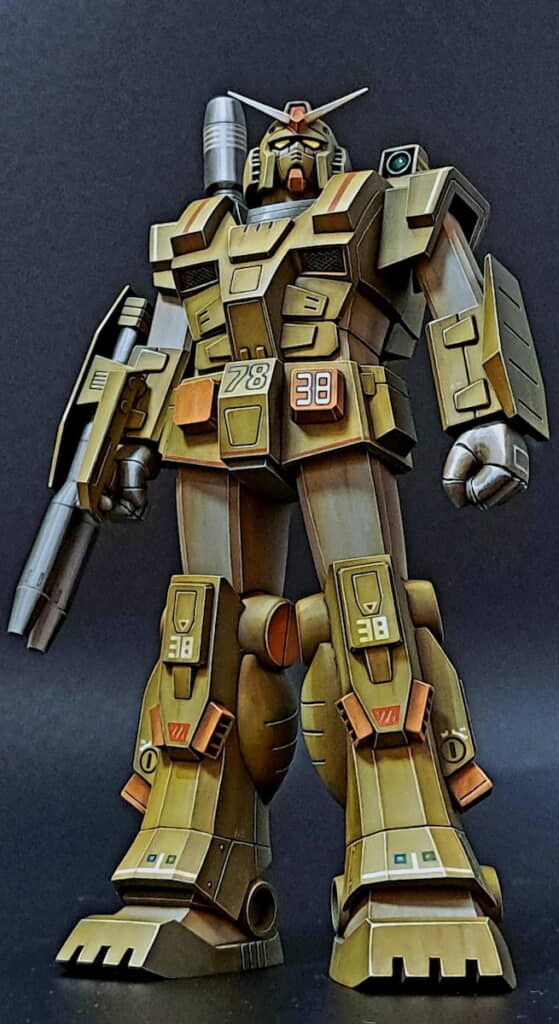 ガンダムの絵かと思ったら……「とんでもない完成度」 意外すぎる