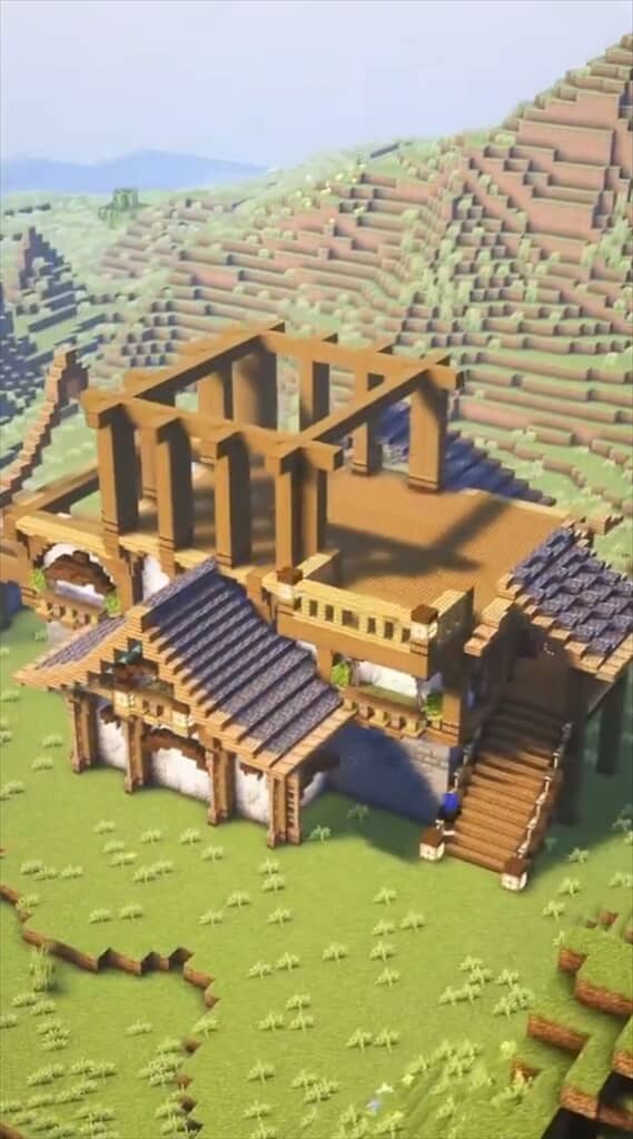 「マインクラフト」の建築勢が4時間半かけて作った巨大建築