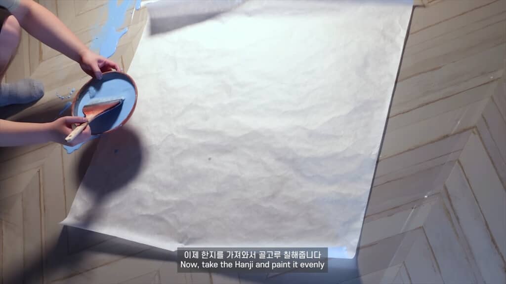 大きな1枚の紙から作ったペガサスの折り紙作品