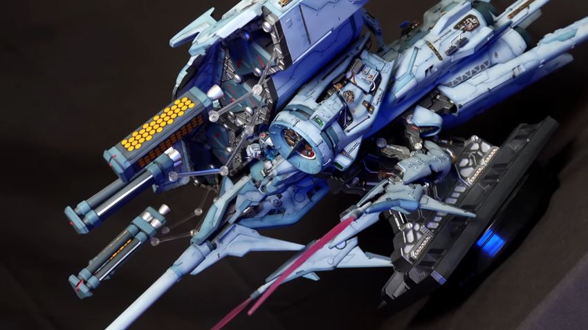 大型ビームサーベルを持ったデンドロビウム