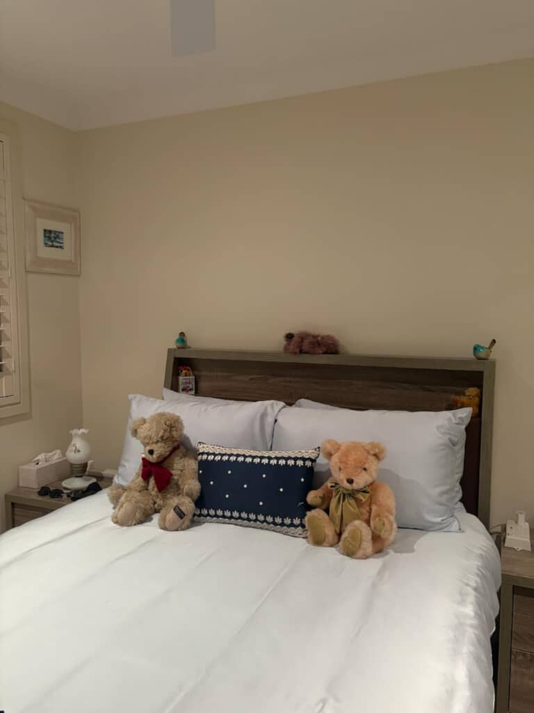 ホテルのようなベッドメイキング