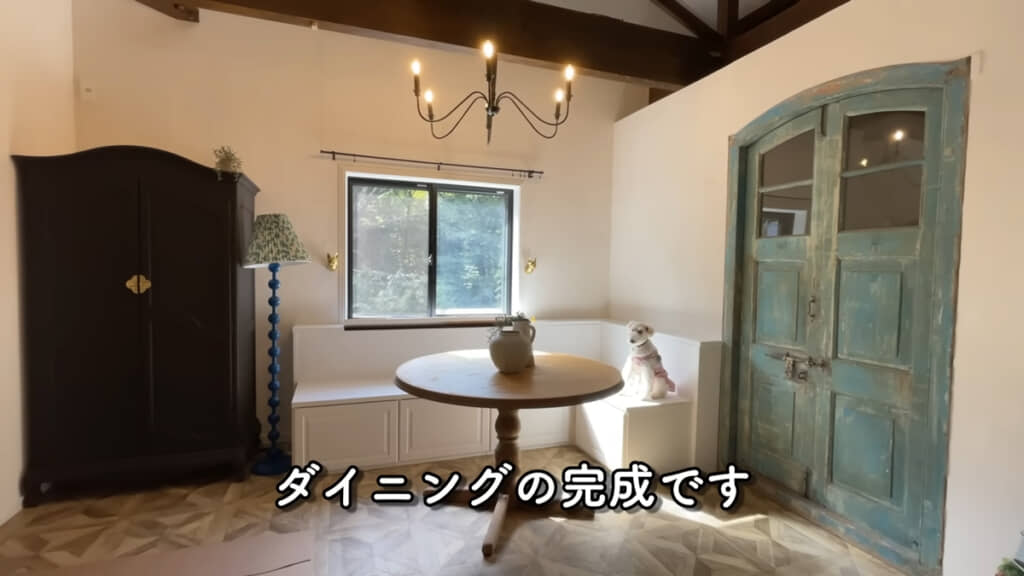 すてきなダイニングの完成です
