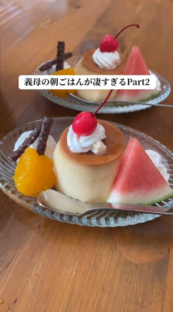 デザートまで豪華！